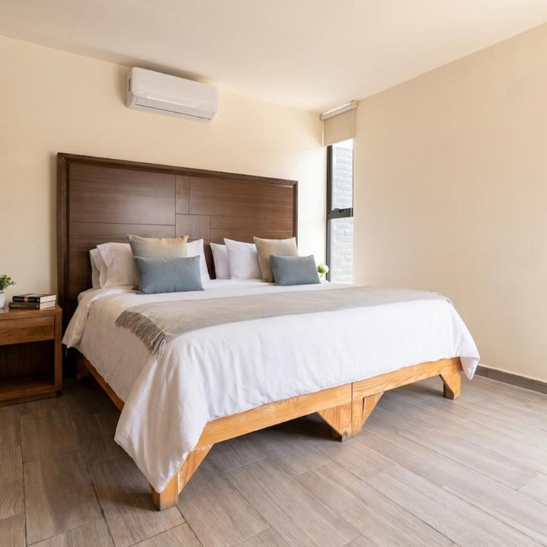 1 Recamara, Sala Comedor, con Gym y Seguridad - Two-Bedroom Apartment - 5