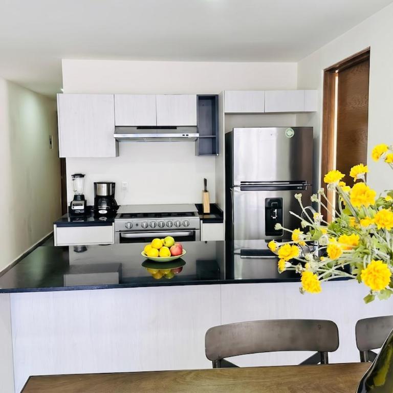 1 Recamara, Sala Comedor, con Gym y Seguridad - Two-Bedroom Apartment - 12