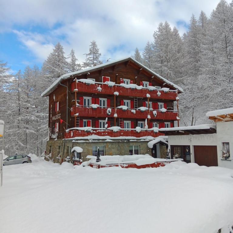 Pension Waldegg Zermeiggern - Doppelzimmer mit Bergblick - 14