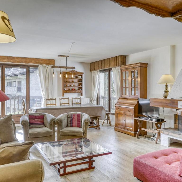 Appartement 3 chambres à Megève avec parking et wifi, près du centre - FR-1-453-3 - Appartement (8 Adultes) - 1