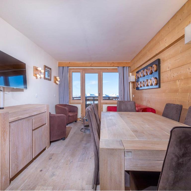 Appartement 3 pièces, 6 pers, balcon Sud-Ouest, proche pistes - Appartement 2 Chambres - 12