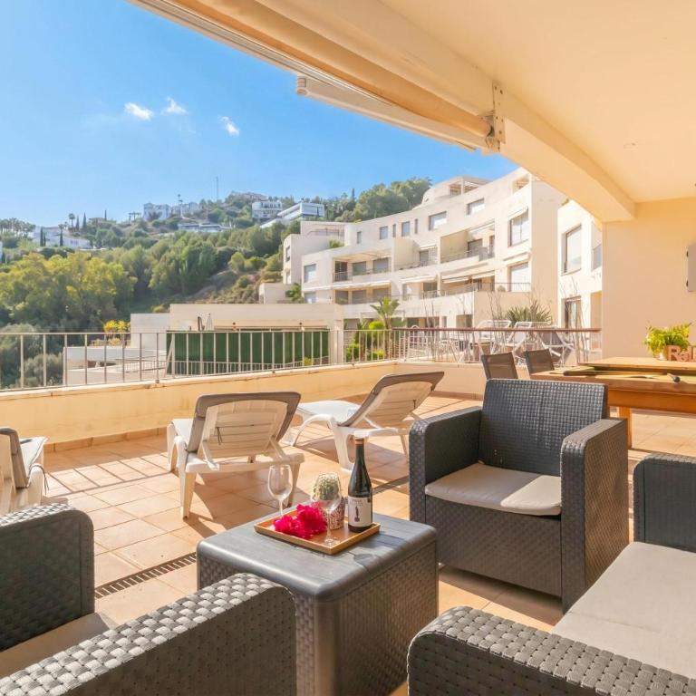 Marbella Mountain With Sea View And Pool - Happy Rentals - Apartment mit Meerblick - 2