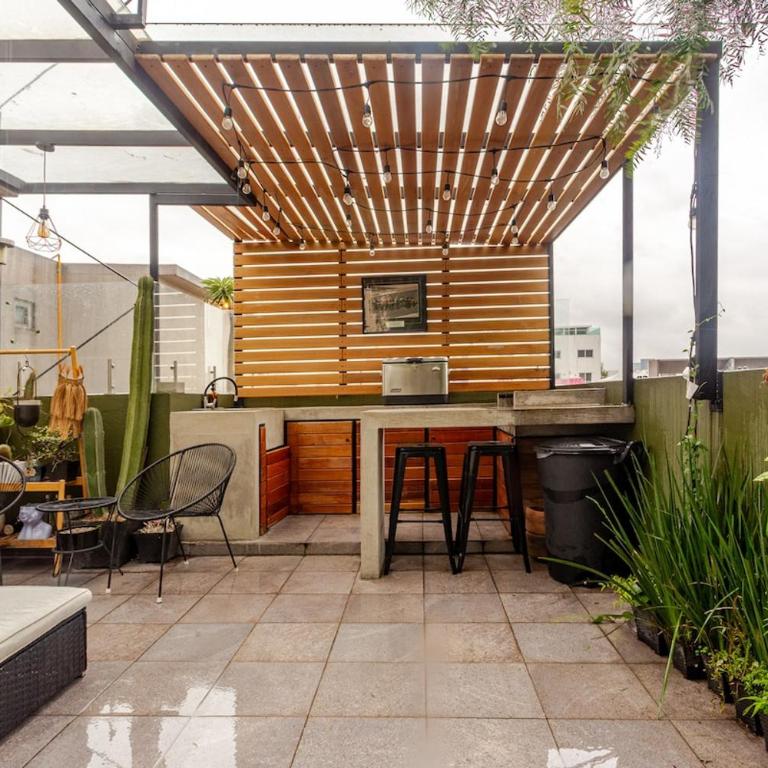 Studio and private terrace with AC - Apartamento de 1 dormitorio - 13