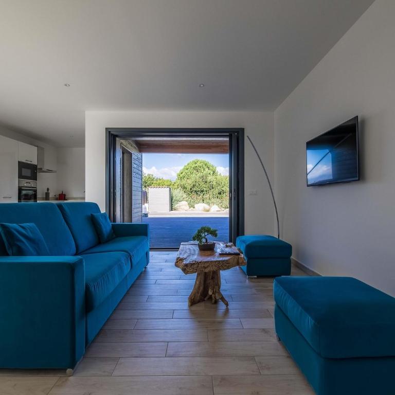 Lecci Retreat near Cala Rossa Beach - Villa con 4 Camere da Letto - 9