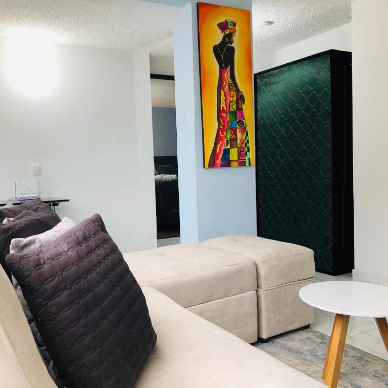 GV Aparta Suites Apto Familiar Amplio y Luminoso - Apartamento de 2 dormitorios con vistas al jardín - 14