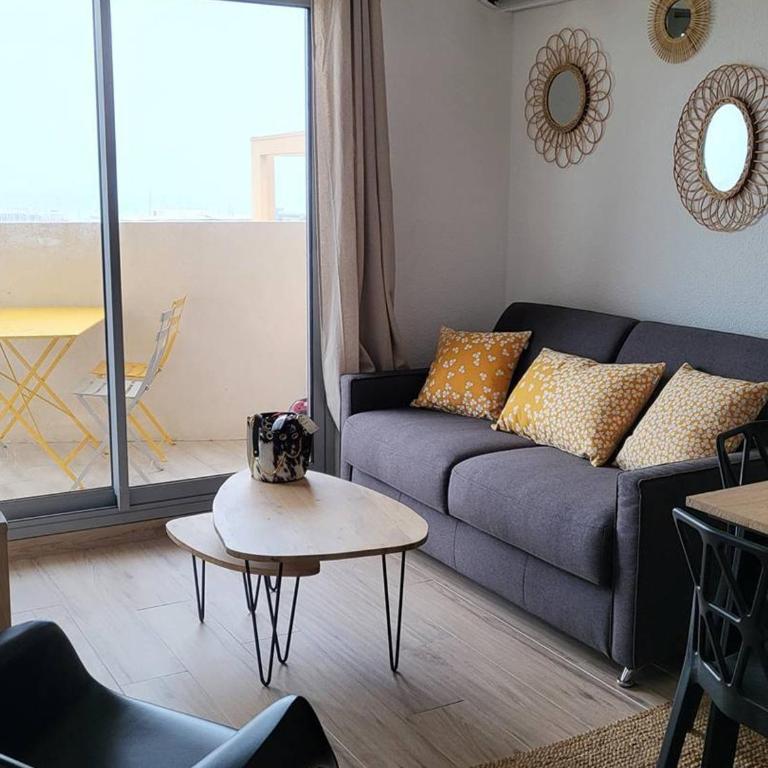 Appartement rénové avec parking, clim et vue mer - 4 pers. - FR-1-696-148 - Apartment - 9