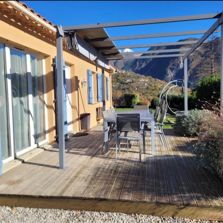 Villa les oliviers, vue montagnes avec jardin - Mercantour - Villa de 3 dormitorios - 23