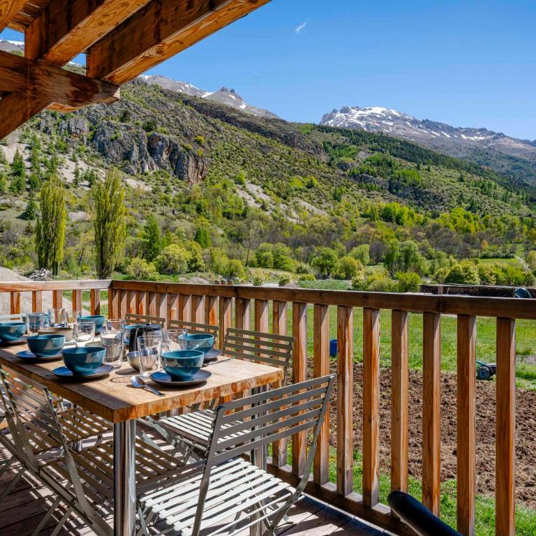 Serrechevalierholidays Terrasse&Vue 700m pistes, comme un chalet, 8 personnes - Appartement 3 Chambres - 7