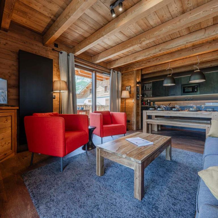 Serrechevalierholidays Terrasse&Vue 700m pistes, comme un chalet, 8 personnes - Appartement 3 Chambres - 3