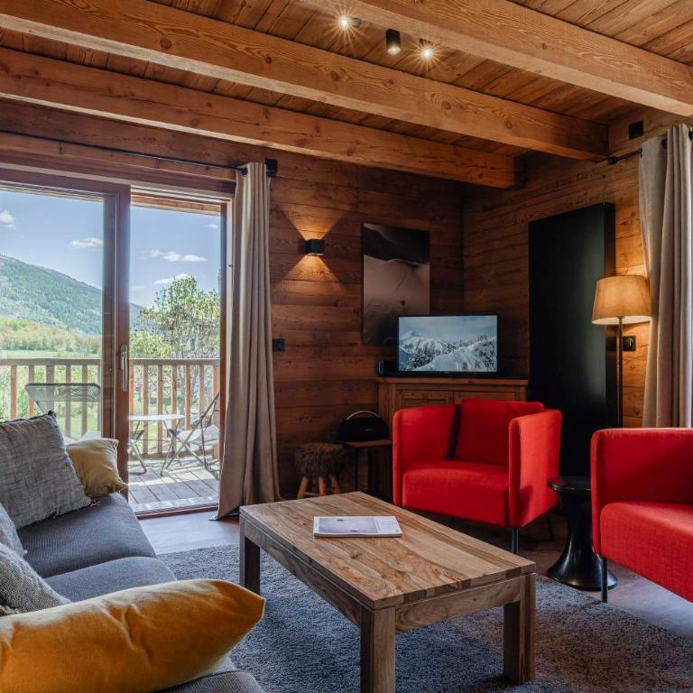 Serrechevalierholidays Terrasse&Vue 700m pistes, comme un chalet, 8 personnes - Appartement 3 Chambres - 2