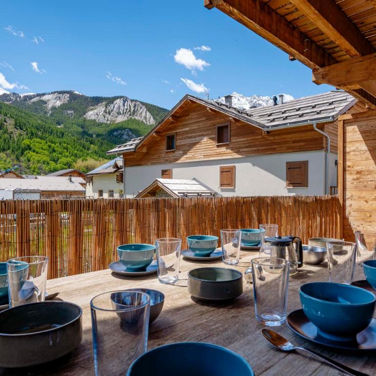 Serrechevalierholidays Terrasse&Vue 700m pistes, comme un chalet, 8 personnes - Appartement 3 Chambres - 22