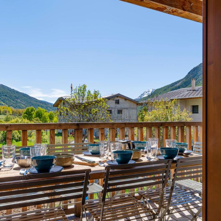 Serrechevalierholidays Terrasse&Vue 700m pistes, comme un chalet, 8 personnes - Appartement 3 Chambres - 31