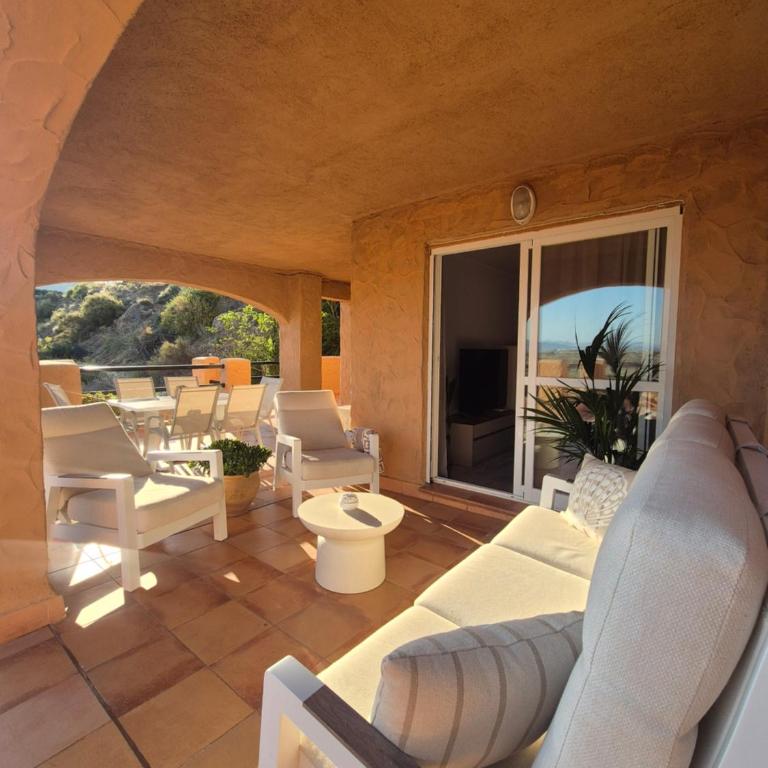 Mojácar Panoramic Terrace Apartment with Pool - Appartement 3 Chambres - 6