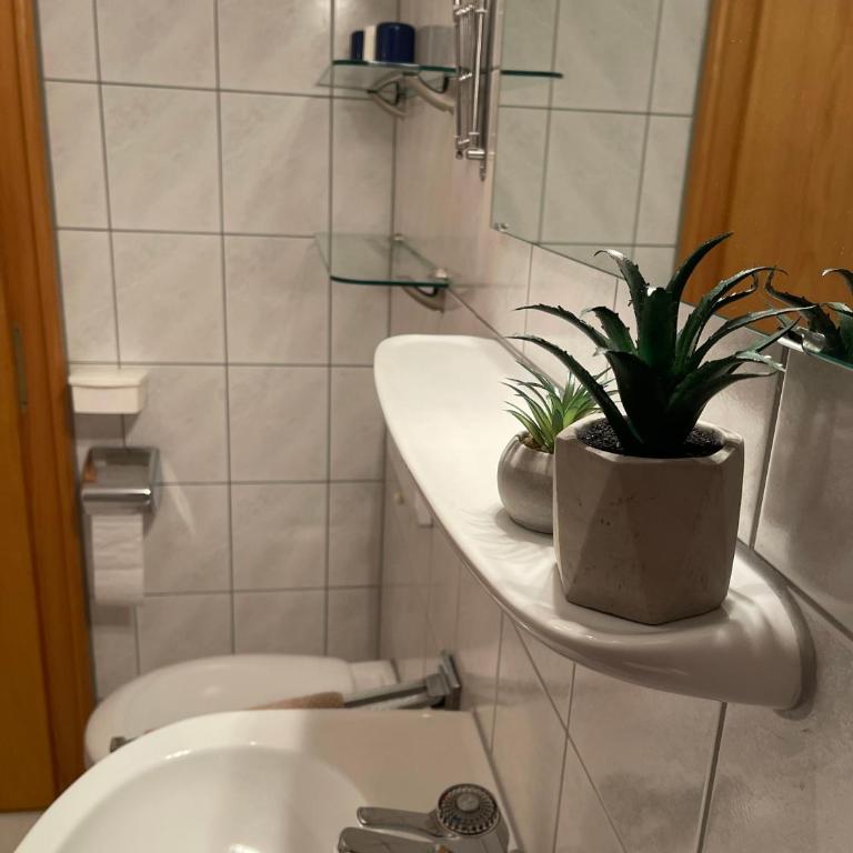 Haus Sonnenwinkel 2-Raum-Wohnung Schaffner - Apartment mit Terrasse - 12