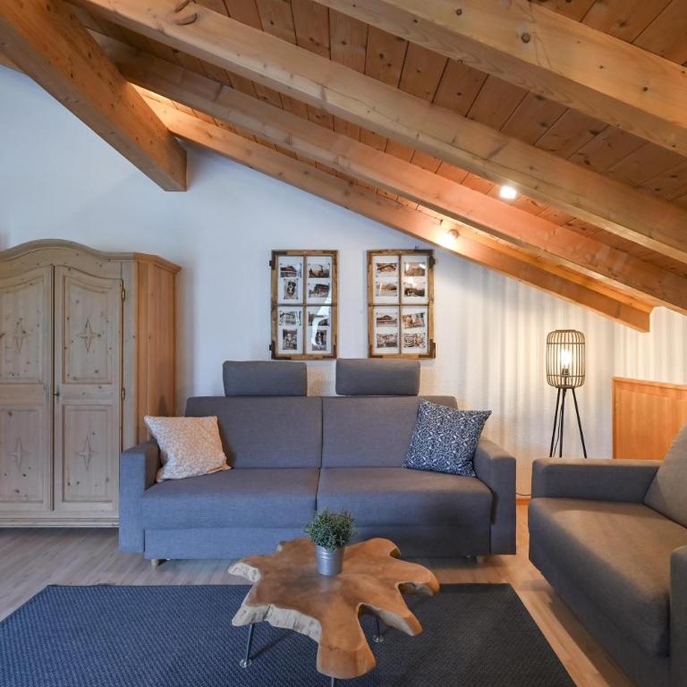 Haus Sonnenwinkel 2-Raum-Wohnung Alpchalet - Apartment mit Balkon - 12