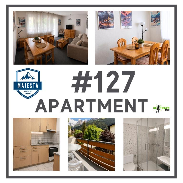 Residenz Majesta Leukerbad - Apartment mit 1 Schlafzimmer - 127 - 6