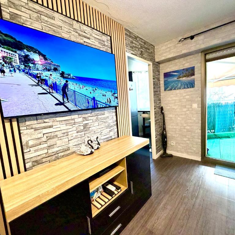 studio city center beach side free paddle beautiful terrace - Appartement 1 Chambre - 24