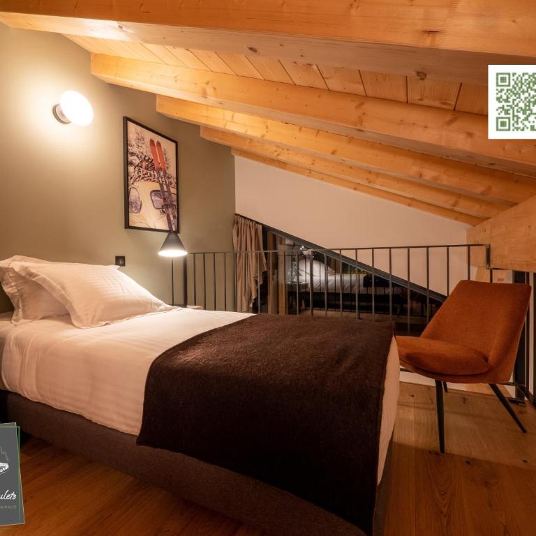 La Grange des Eulets - Chambre Triple – Vue sur Montagne - 54