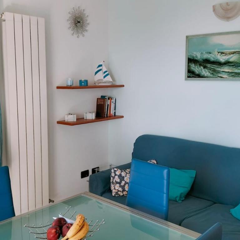 Bilocale con giardino, vista mare e parcheggio privato - Appartamento con 1 Camera da Letto - 13