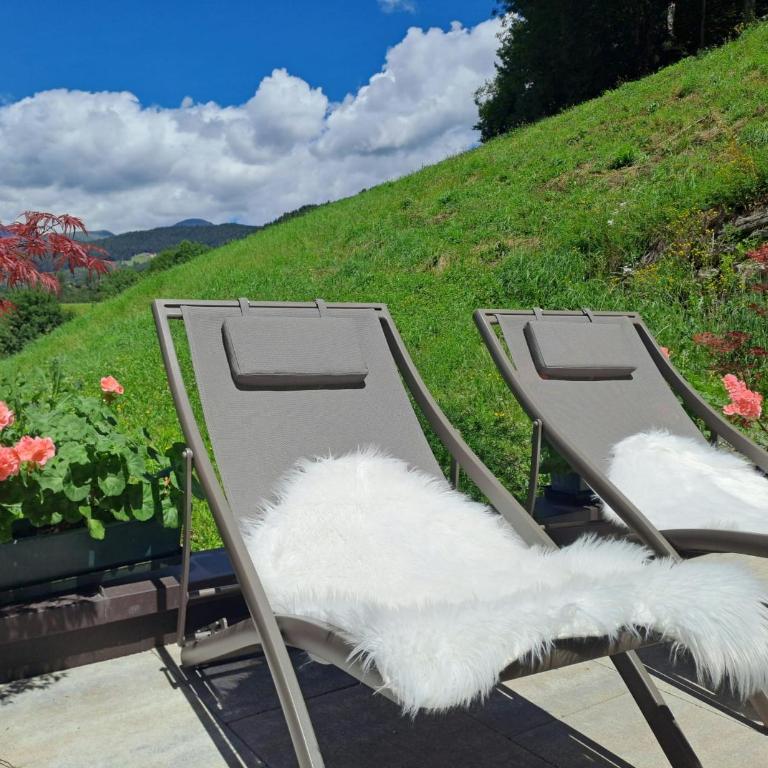 Lechnerhof - Clara´s Mountain Lodge - Deluxe-Apartment mit 2 Schlafzimmern und Gartenblick - 21