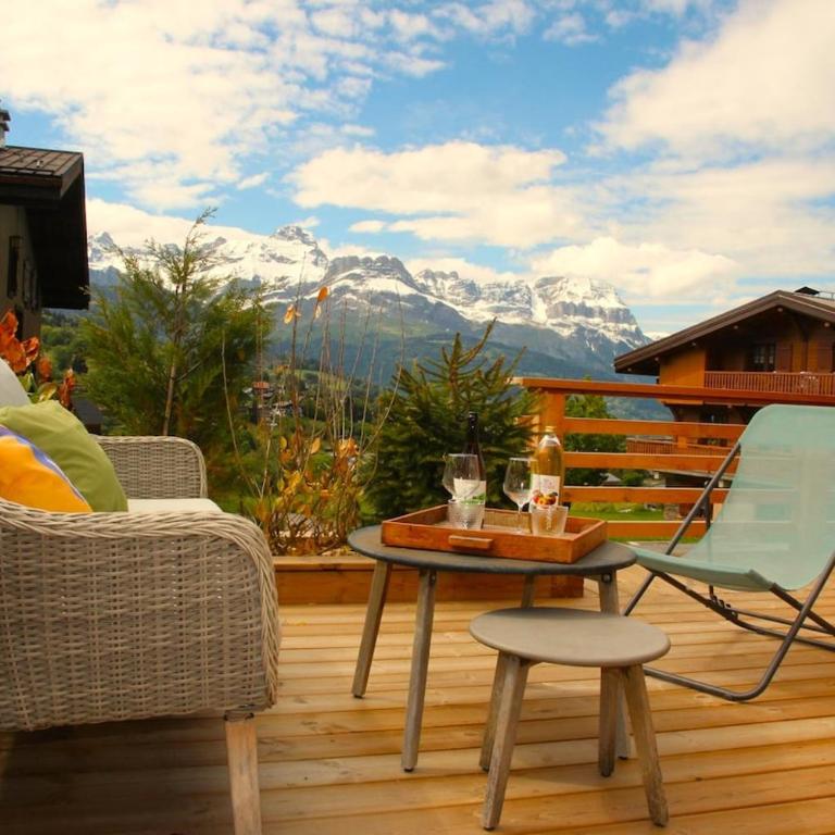 Chalet de Capucine avec jacuzzi et magnifique vue - Chalet 1 Chambre - 7