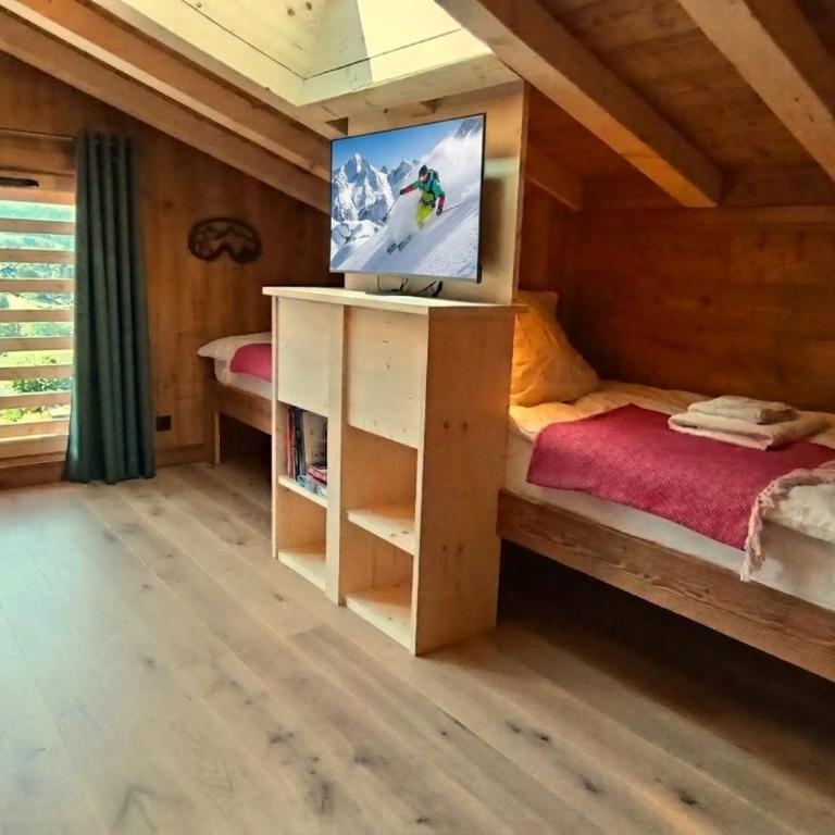 Chalet de Capucine avec jacuzzi et magnifique vue - Chalet 1 Chambre - 17