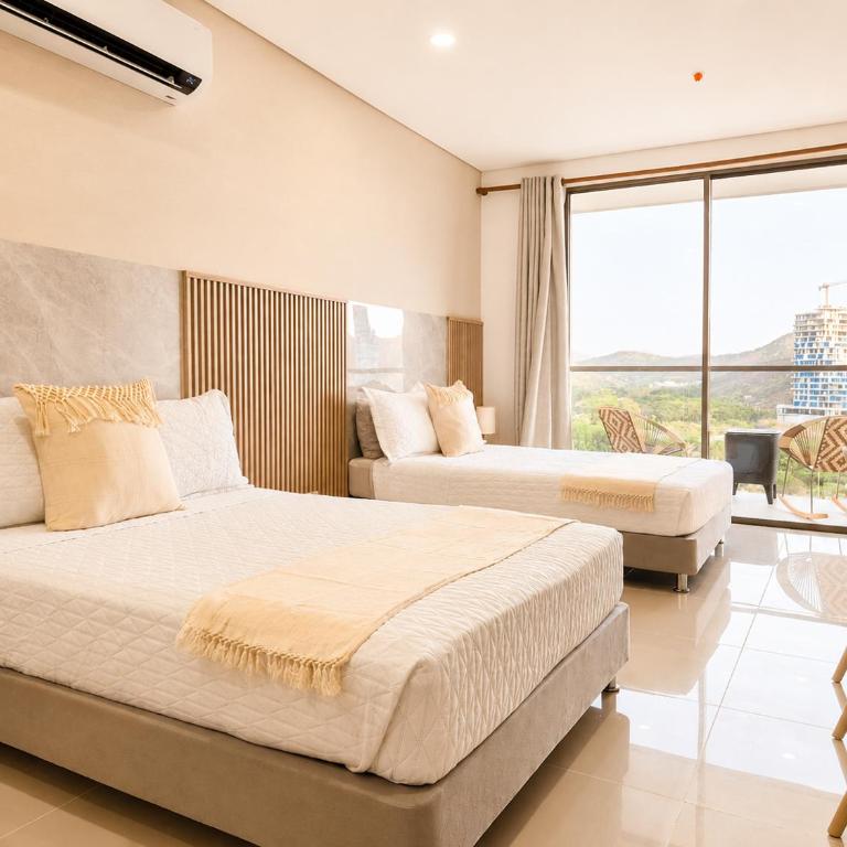 Apartment with luxury Ocean View, Pool and WiFi - Apartamento de 1 dormitorio - 5