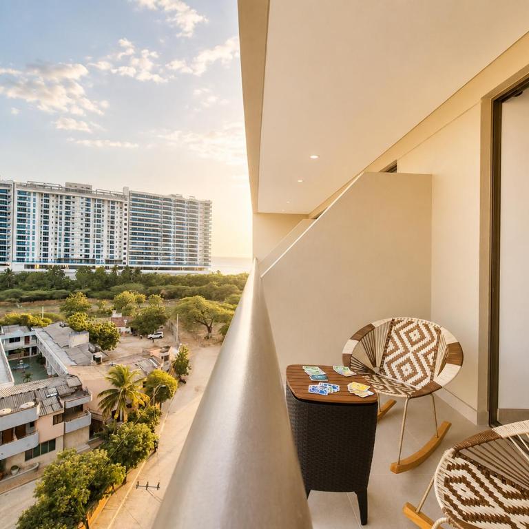 Apartment with luxury Ocean View, Pool and WiFi - Apartamento de 1 dormitorio - 16