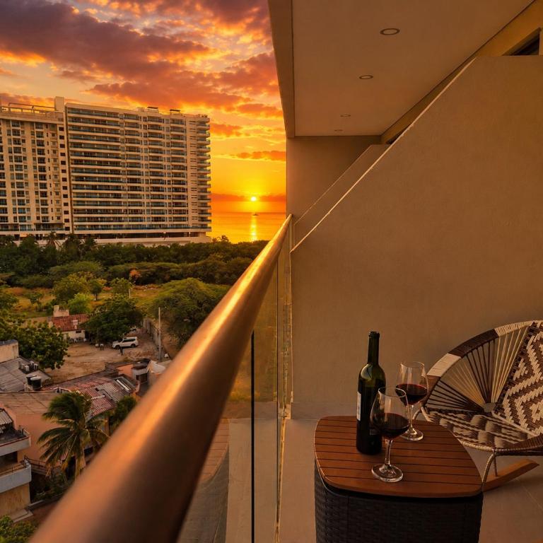 Apartment with luxury Ocean View, Pool and WiFi - Apartamento de 1 dormitorio - 1