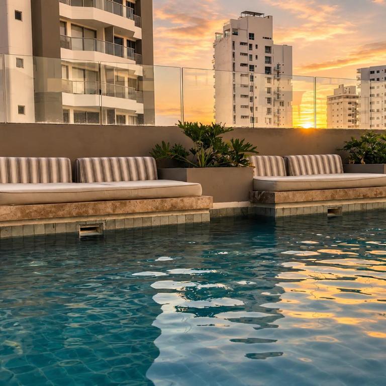 Apartment with luxury Ocean View, Pool and WiFi - Apartamento de 1 dormitorio - 27