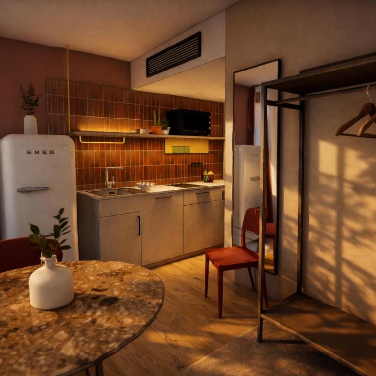 Noppinger Grödig - Apartment mit 1 Schlafzimmer und Balkon - 5