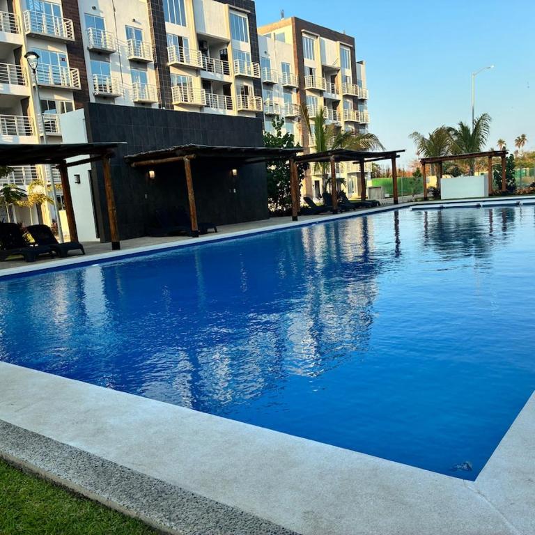 Departamento en Barra vieja, con club de playa - Apartamento con balcón - 17