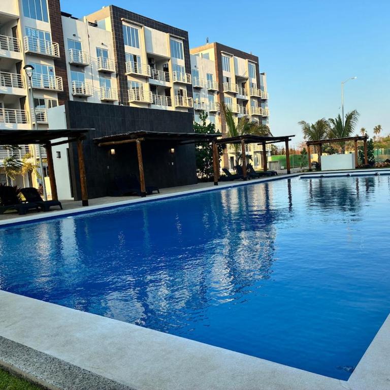 Departamento en Barra vieja, con club de playa - Apartamento con balcón - 32