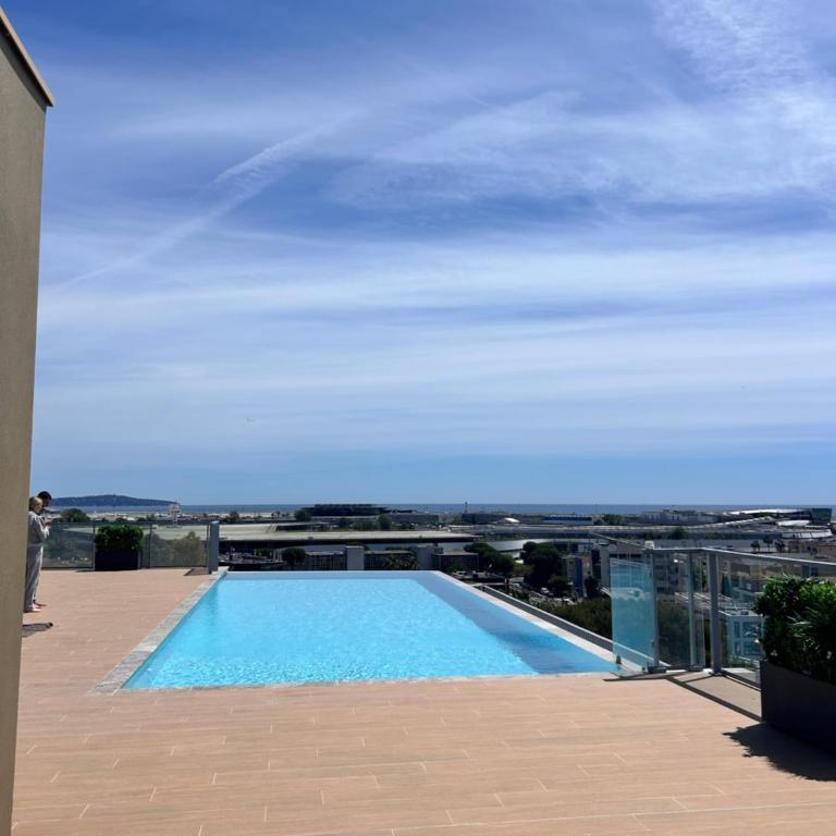 3 pièces Côte d azur Sea Side View piscine rooftop - Appartement - 23