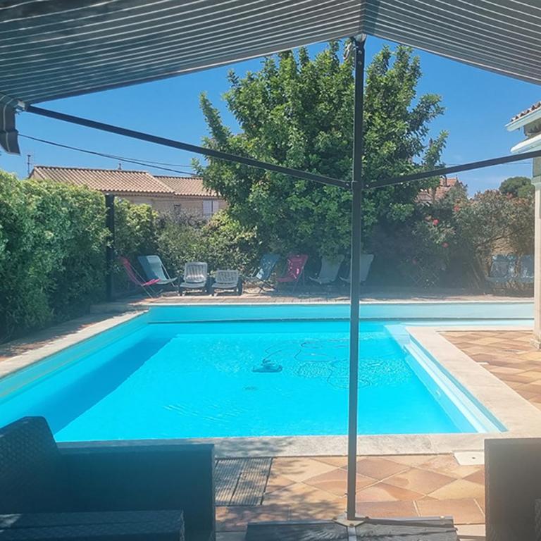 Suite Familiale Premium Piscine Parking et Fibre 2 chambres 1 salle de bain avec toilettes - Suite with Terrace - 23