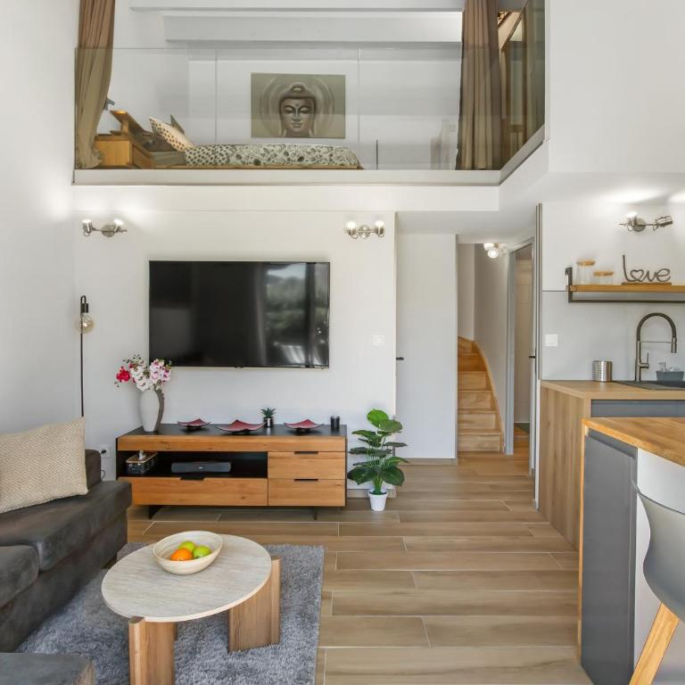Grand duplex T3 les Estivales proche naturiste - Appartement 2 Chambres - 1