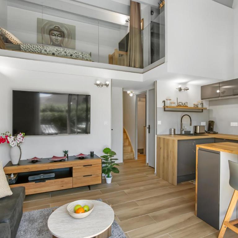 Grand duplex T3 les Estivales proche naturiste - Appartement 2 Chambres - 21