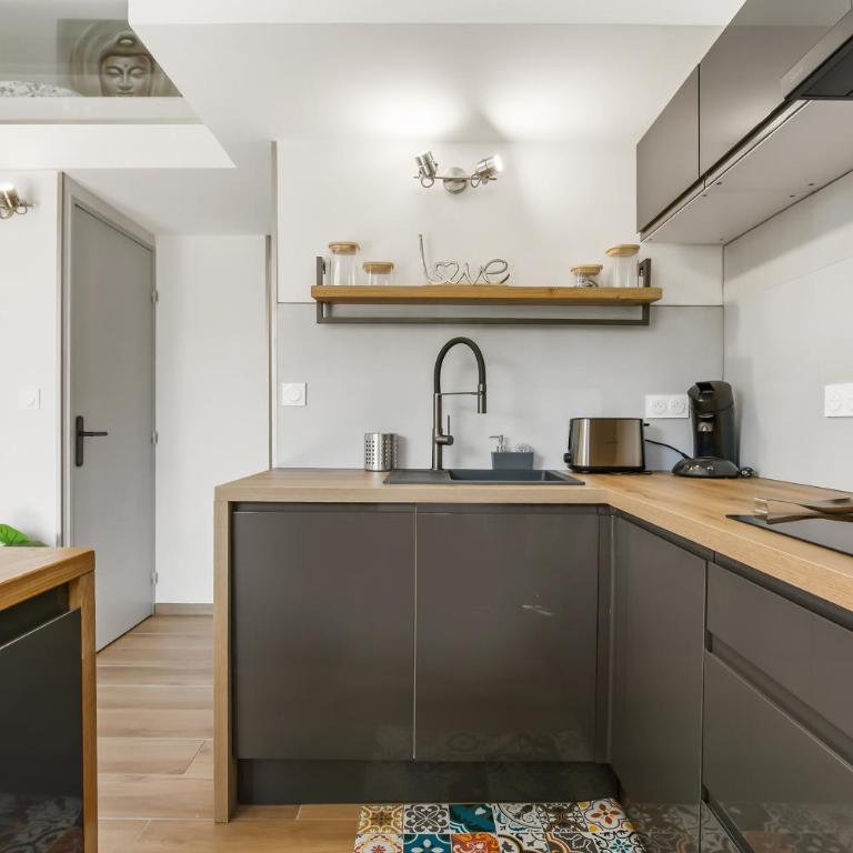 Grand duplex T3 les Estivales proche naturiste - Appartement 2 Chambres - 6