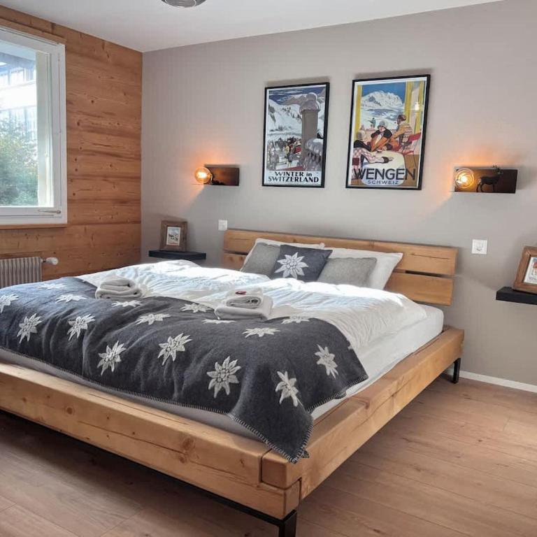 Chalet Zur Linde - Ski-in&out - Wengen - 8 guests - Apartment - 2