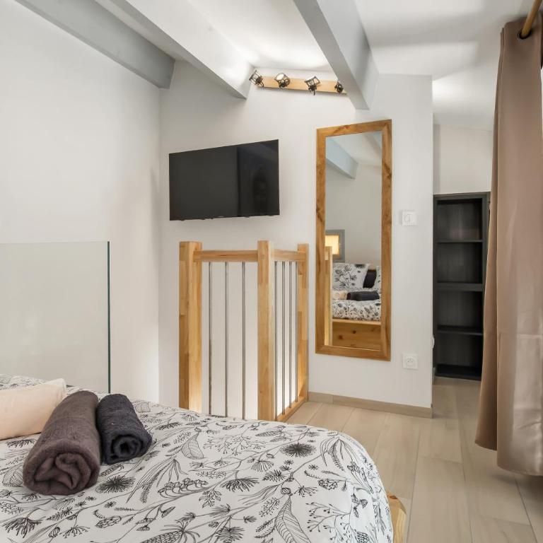Grand duplex T3 les Estivales proche naturiste - Appartement 2 Chambres - 11