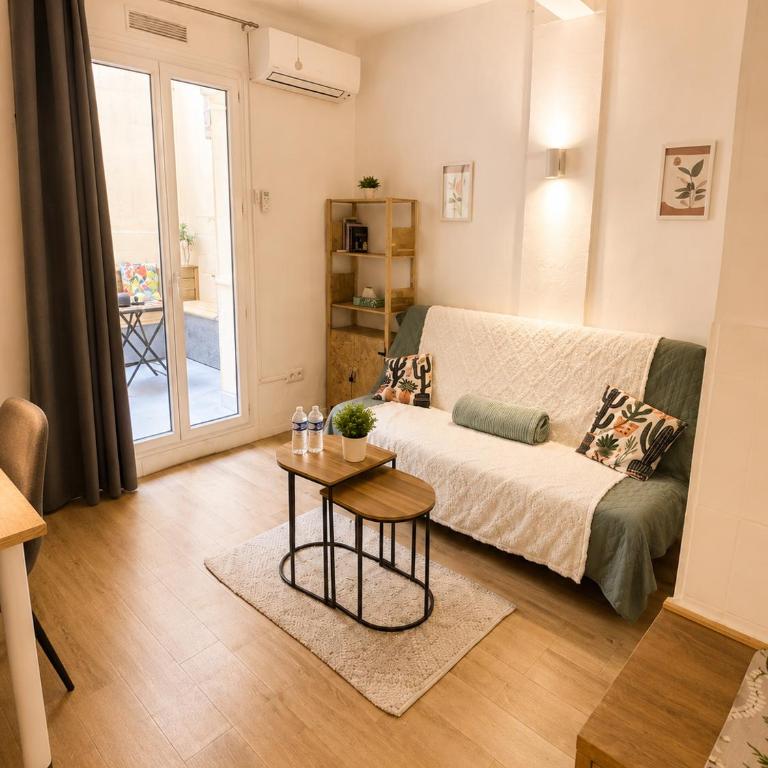 Studio "Les Cactus" avec Terrasse à 5 min à pied de la Plage - Studio avec Terrasse - 7