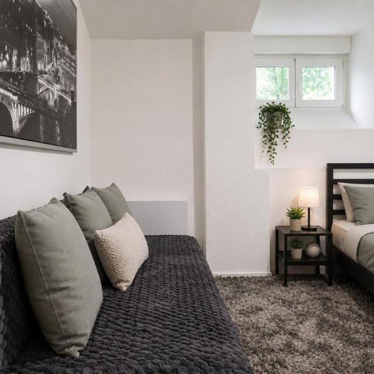 DeLuxe Studio, Naturellement Frais, Parking Privé Gratuit, MULHOUSE CENTRE - Estudio Deluxe - 4