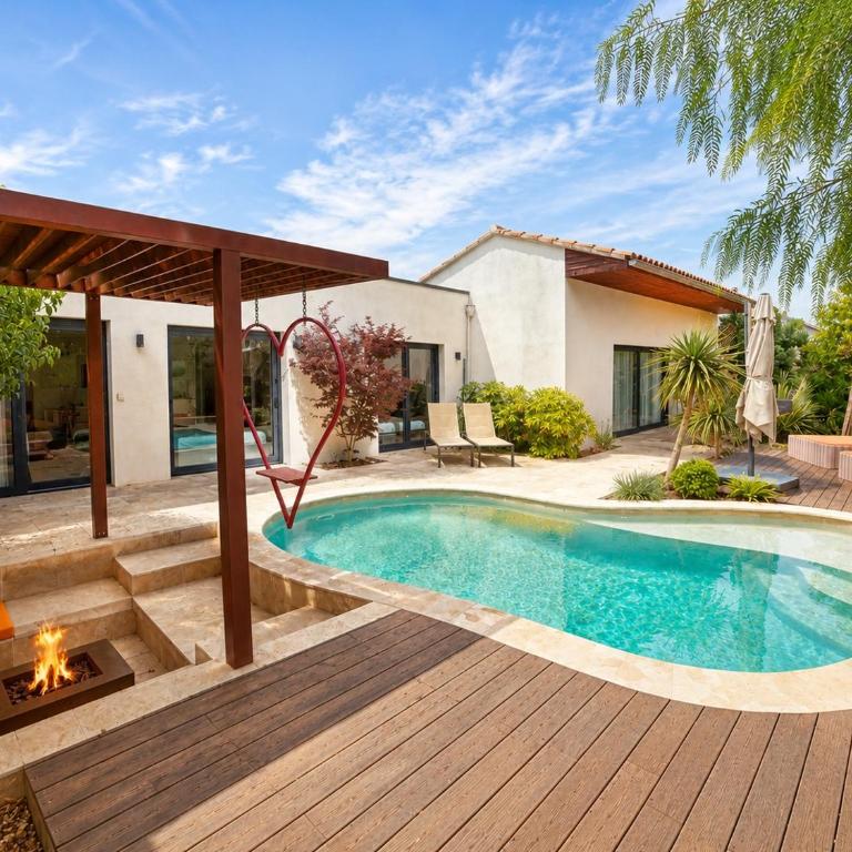 -Oasis&Nirvana-Lisle sur Sorgue-Piscine 4 chambres climatisées babyfoot barbecue brasero - Villa Supérieure - 1