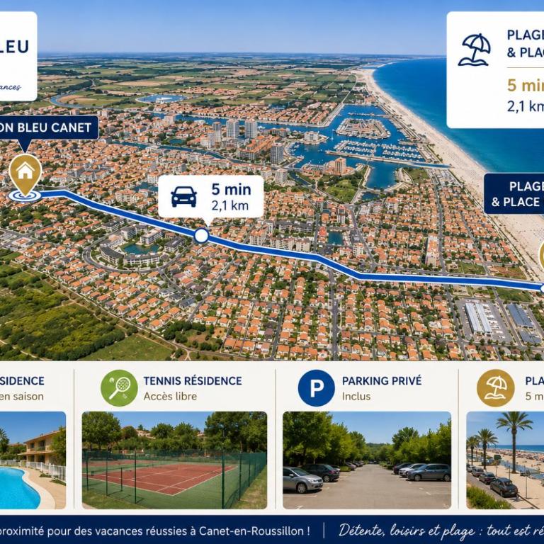Horizon Bleu Canet - One-Bedroom Apartment - 9