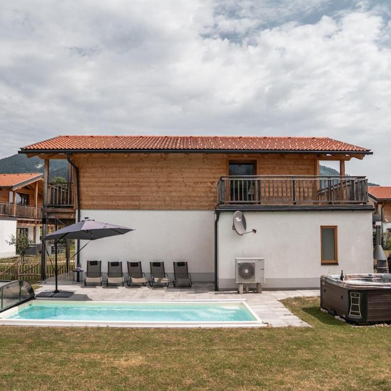 Chalet Kuhglockerl mit Pool, Whirlpool & Sauna für 8 - Chalet mit 3 Schlafzimmern - 32