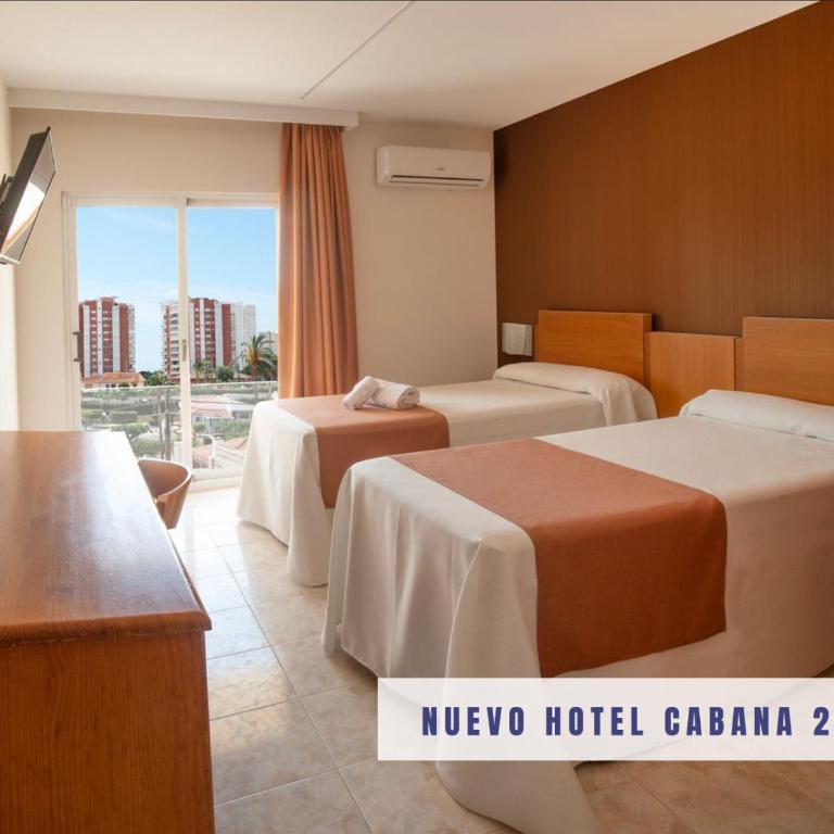 Hotel Cabana - Habitación Doble - 1 o 2 camas - 1