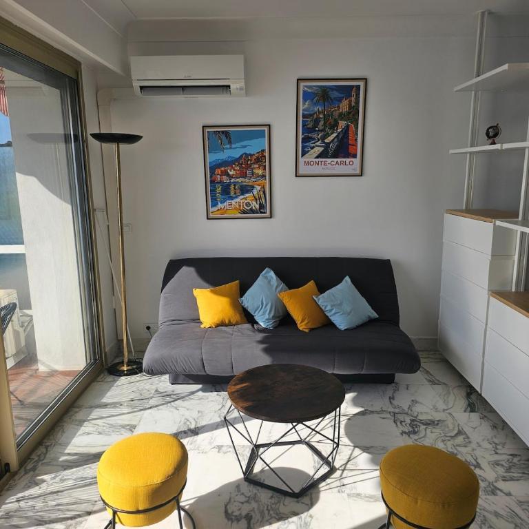 Waterfront accommodation in Roquebrune-Cap-Martin - Appartement-Studio avec 1 Lit Double - 9