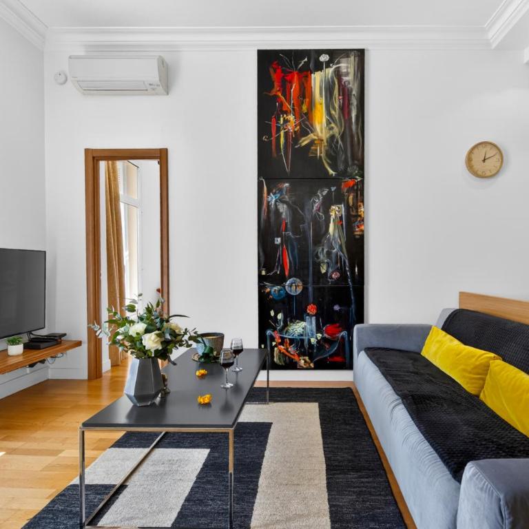 LE MALTE - Splendide 2 pièces dans Palace - Carré d'Or Menton - Appartamento Deluxe con 1 Camera da Letto e Vista Città - 1