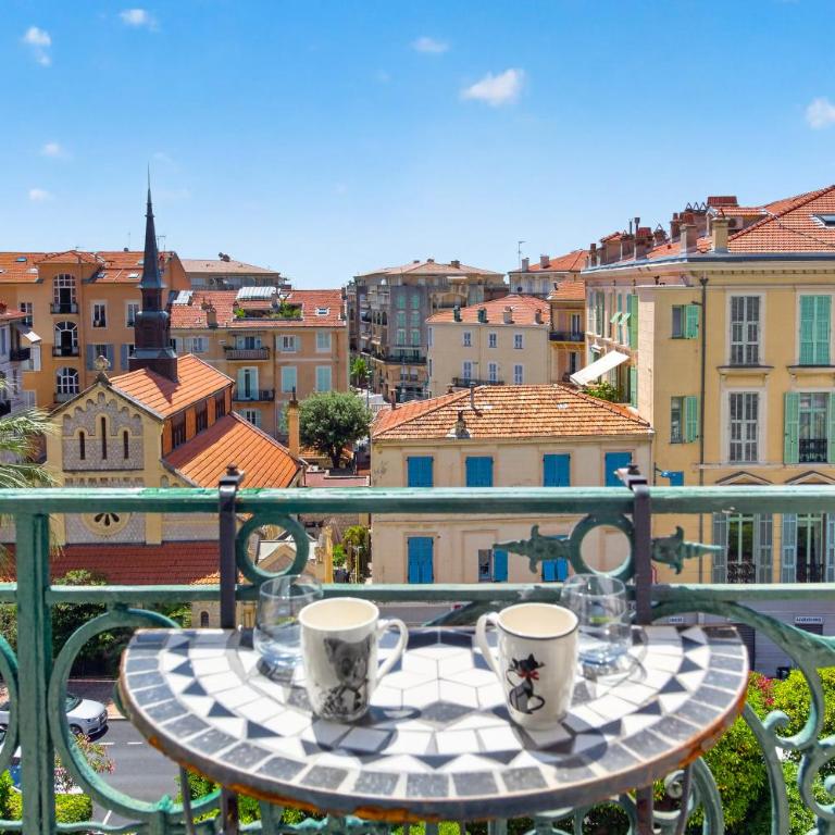 LE MALTE - Splendide 2 pièces dans Palace - Carré d'Or Menton - Appartamento Deluxe con 1 Camera da Letto e Vista Città - 10