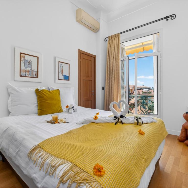 LE MALTE - Splendide 2 pièces dans Palace - Carré d'Or Menton - Appartamento Deluxe con 1 Camera da Letto e Vista Città - 6
